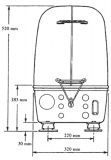 Dieselschiffs Generator Allpa Paguro 4SY Stromerzeuger
