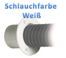 Spezialschlauch aus PVC für Kabel von Außenbordern Farbe weiss Spezialschlauch aus PVC für Kabel von Außenbordern Farbe weiss