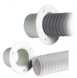 Spezialschlauch aus PVC fr Kabel von Auenbordern Farbe weiss