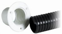 Spezialschlauch aus PVC fr Kabel von Auenbordern Farbe weiss