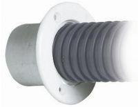 Spezialschlauch aus PVC fr Kabel von Auenbordern Farbe weiss
