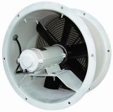 Axialgebl�se, Fl�gelrad aus Polypropylen Durchfluss A max. Leistung 56m/min