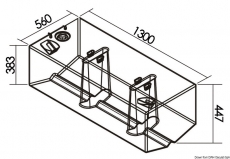 Treibstofftanks aus netzverstrktem Polyethylen 271 Liter