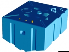 353 Liter Treibstofftanks Benzin und Diesel, aus netzverst�rktem Polyethylen