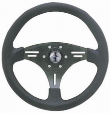 MANTA Steuerrad Krone schwarz Speichen schwarz aussen 355mm MANTA Steuerrad Krone schwarz Speichen schwarz aussen 355mm