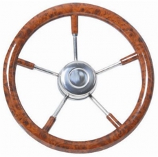 Steuerräder mit Speichen aus rostfreiem Edelstahl 350mm kurbisches Bruyère Steuerräder mit Speichen aus rostfreiem Edelstahl 350mm kurbisches Bruyère