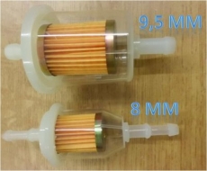 Benzinfilter Universal fr Schlauch  8mm gerade