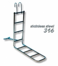 Badeleiter 7 stufig Bugleiter mit Bugsttze BBN12