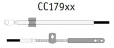 Teleflex Fernbedienzug CC179 Fu 23 Gaszug Schaltzug