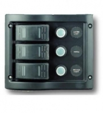 Schalttafel 12 V mit 3 Schaltern mit LED Indikatoren BBN8