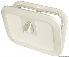 Inspektionsluke, 380x280 mm, FLUSH Ausführung cremenfarbig RAL 9001 Inspektionsluke, 380x280 mm, FLUSH Ausführung cremenfarbig RAL 9001