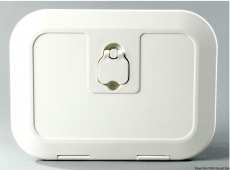 Inspektionsluke, 380x280 mm, FLUSH Ausfhrung schwarz