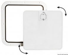 Inspektionsluken mit abnehmbarer Frontabdeckung, weiß 350 x 600 Inspektionsluken mit abnehmbarer Frontabdeckung, weiß 350 x 600