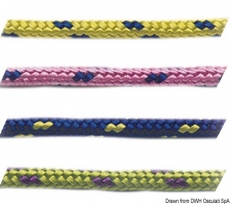 Tauwerk Polypropylen-Geflecht hohe Reißfestigkeit 6mm Länge 25m Tauwerk Polypropylen-Geflecht hohe Reißfestigkeit 6mm Länge 25m