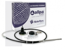 Teleflex Bootssteuerung Compac -T mit Steuerrad 55PS Lnge 25 Fu 762cm