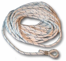 Ankerleine Gr��e 4 Durchmesser 14mm L�nge: 30 Meter mit Kausch