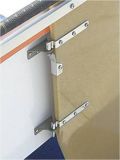 Ruderbeschlag Set für Spiegel, bestehend aus 2 Spiegelbeschlägen und Gegenplatten