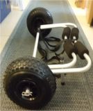 Kajak und Kanuwagen Transportwagen Trolley bis 75KG. zusammenklappbar