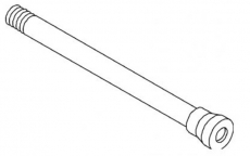 Teleflex einzelnes NIRO-Rohr für Klemmhalterung Teleflex einzelnes NIRO-Rohr für Klemmhalterung