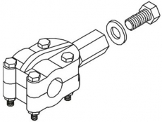 Teleflex Klemmblock Heavy Duty Klemmblock H= 57 mm Teleflex Klemmblock Heavy Duty Klemmblock H= 57 mm