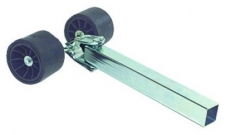 Bewegliche Seitenrolle, 30mm, 2 Rollen, Trailerzubehör 120mm Bewegliche Seitenrolle, 30mm, 2 Rollen, Trailerzubehör 120mm