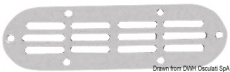 Ovale Lüftungsgitter 180x59mm Ovale Lüftungsgitter 180x59mm