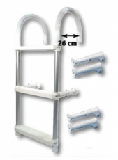 Badeleiter 5 stufig aus Aluminium BBN17