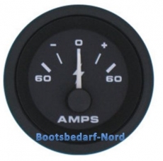 Ampère Meter, 60-0-60 12V Premier Pro Serie von Veethree Instrumente Ampère Meter, 60-0-60 12V Premier Pro Serie von Veethree Instrumente