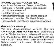 Anti Pocken Fett 500ml