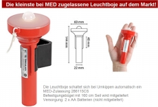 Kleine Leuchtboje, Mini One mit LEDs