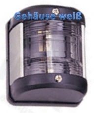 LED Positionslaternen für Boote bis 12m weiß 135°, Hecklaterne Gehäuse weiss LED Positionslaternen für Boote bis 12m weiß 135°, Hecklaterne Gehäuse weiss