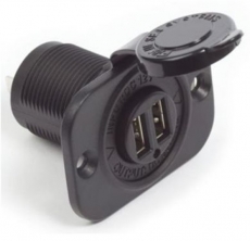 2-fach USB Lade-Steckdose Easterner