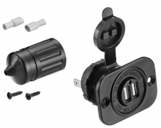 2-fach USB Lade-Steckdose Easterner