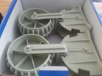 Dinghy Wheel Transportrder fr Schlauchboote Paar Schlauchbootrder Massive Kunststoffrder