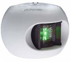 Aqua Signal Serie 34 LED Steuerbord Gehuse wei Licht Grn