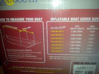 Abdeckplane f�r Schlauchboote. L�nge 290/320cm