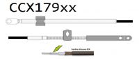 Teleflex Fernbedienzug CCX179 Fu 25 Gaszug Schaltzug