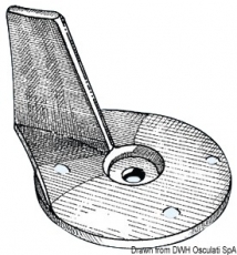Finnanode f�r Zwei- und Viertakter mit 25/50 PS Magnesium