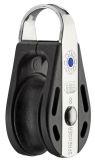 Block mit 1 Rolle und durchgehendem NIRO Bgel aus der S-Block Serie 12mm