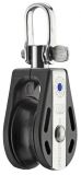 Block mit 1 Rolle und Wirbel aus der S-Block Serie 12mm