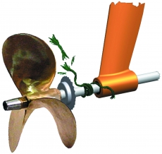 Tauschneider fr Propellerwelle 40mm