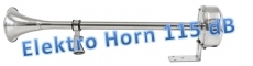 Signalhorn Edelstahl Nebelhorn elektromagnetisch Länge 390mm Signalhorn Edelstahl Nebelhorn elektromagnetisch Länge 390mm