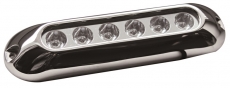 LED-Unterwasserscheinwerfer für Badeplattformen / Heckspiegel / Kiel 6x3 W blau LED-Unterwasserscheinwerfer für Badeplattformen / Heckspiegel / Kiel 6x3 W blau