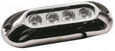 LED-Unterwasserscheinwerfer für Badeplattformen / Heckspiegel / Kiel 4x3 W weiß LED-Unterwasserscheinwerfer für Badeplattformen / Heckspiegel / Kiel 4x3 W weiß