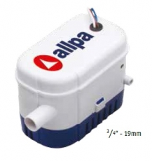 Auto. allpa Bilge Pumpe Leistung 3A 48L/min 750 GPH 48 L Auto. allpa Bilge Pumpe Leistung 3A 48L/min 750 GPH 48 L