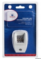 Mouse LED-Navigationslichter bis 20m Bootslnge Gehuse wei Backbord Rot