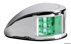 Mouse LED-Navigationslichter bis 20m Bootslänge Gehäuse Edelstahl poliert Steuerbord Grün Mouse LED-Navigationslichter bis 20m Bootslänge Gehäuse Edelstahl poliert Steuerbord Grün