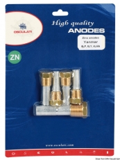 Set Zinkanoden für Innenborder 6LP/6LY/4LH. Zink Set Zinkanoden für Innenborder 6LP/6LY/4LH. Zink