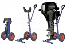 Motor Bock mit Klapprdern verzinktem Vierkantrohr bis 60Kg