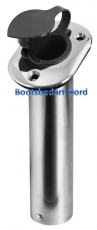 Angelrutenhalter zum Einbau mit PVC-Buchse Neigung 75° Angelrutenhalter zum Einbau mit PVC-Buchse Neigung 75°